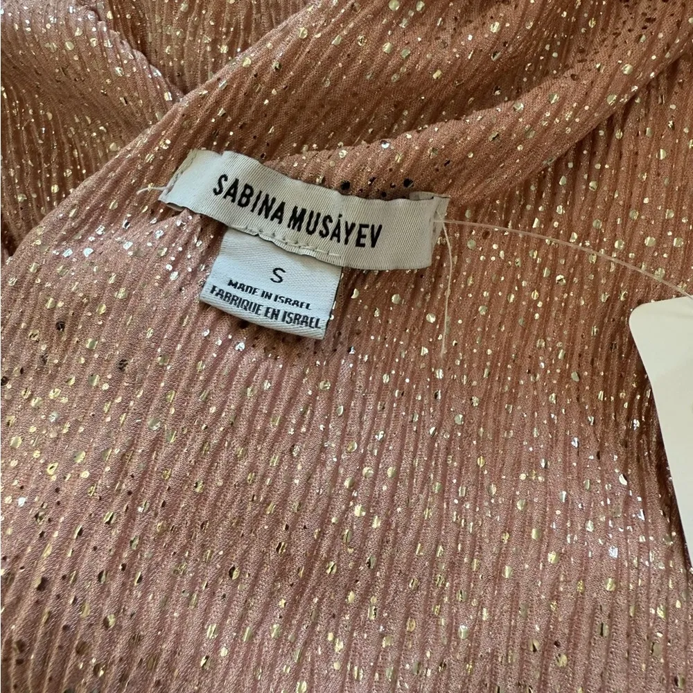 Sabina Musayev Sapphire Dress‎ in Blush NWT Size Small Pink - Image 6