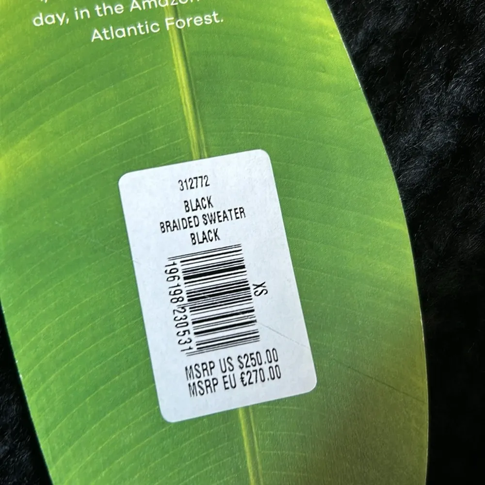 Farm Rio braided sweater in black - Image 6