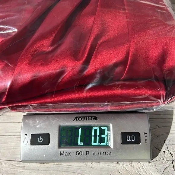 Bill Levkoff Red Strapless Ruched Satin Formal Dress Size 20 Plus Size Dress - Image 11