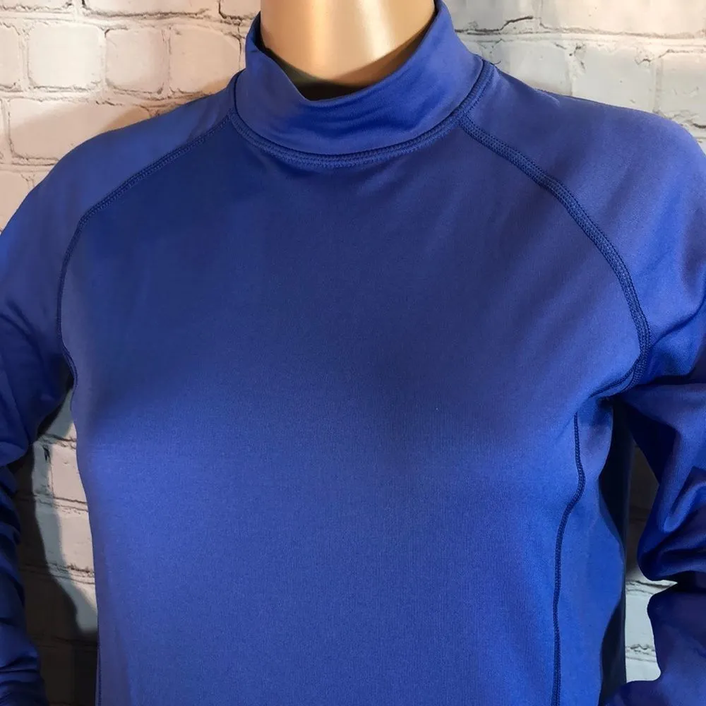 Reebok Mock Turtleneck Long Sleeve Workout Top L - Image 2