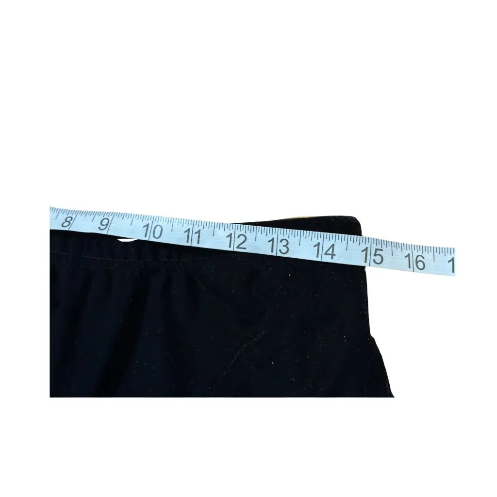 Talbots Black Velvet Button-Up Shirt & Pants Set Matching Outfit Tracksuit Sz S - Image 7