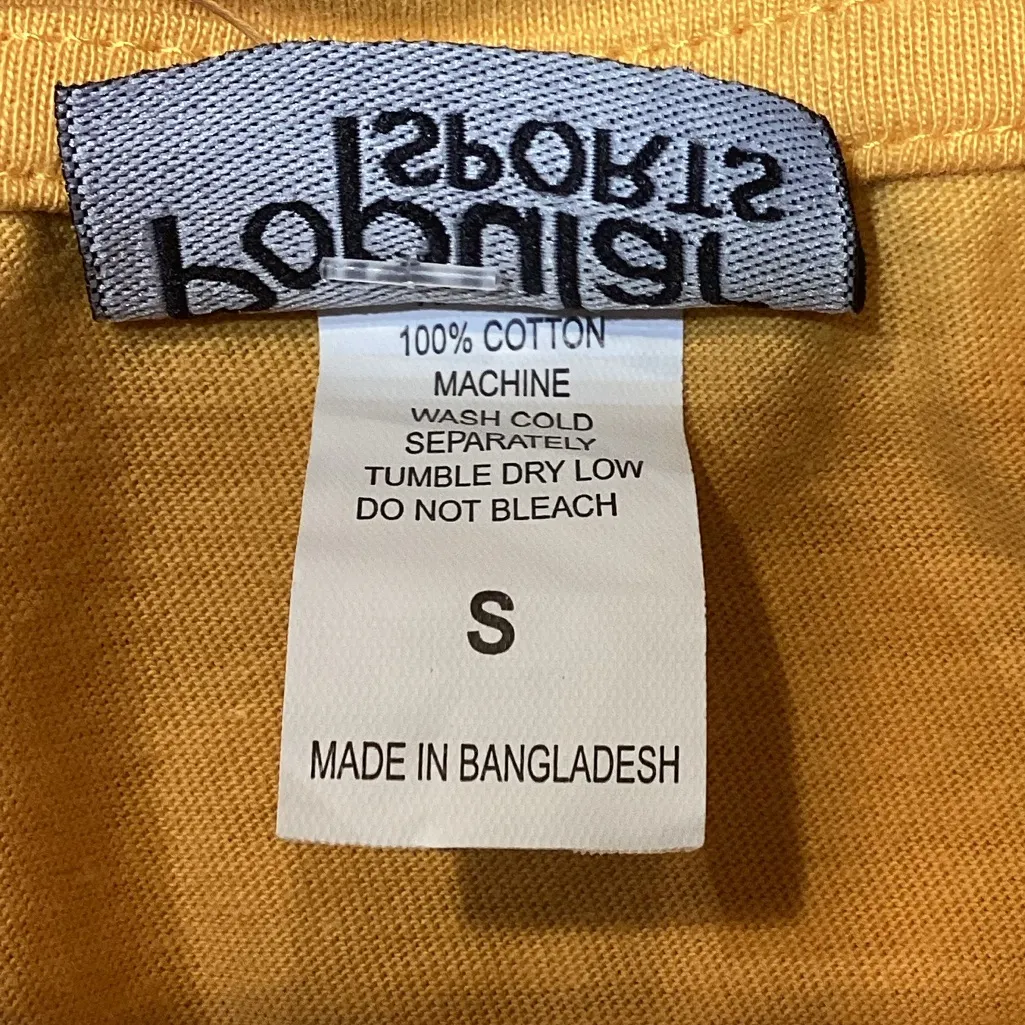 Women’s Yellow “Blessed Queen” Graphic Tee –‎ Size S – NWOT - Image 4