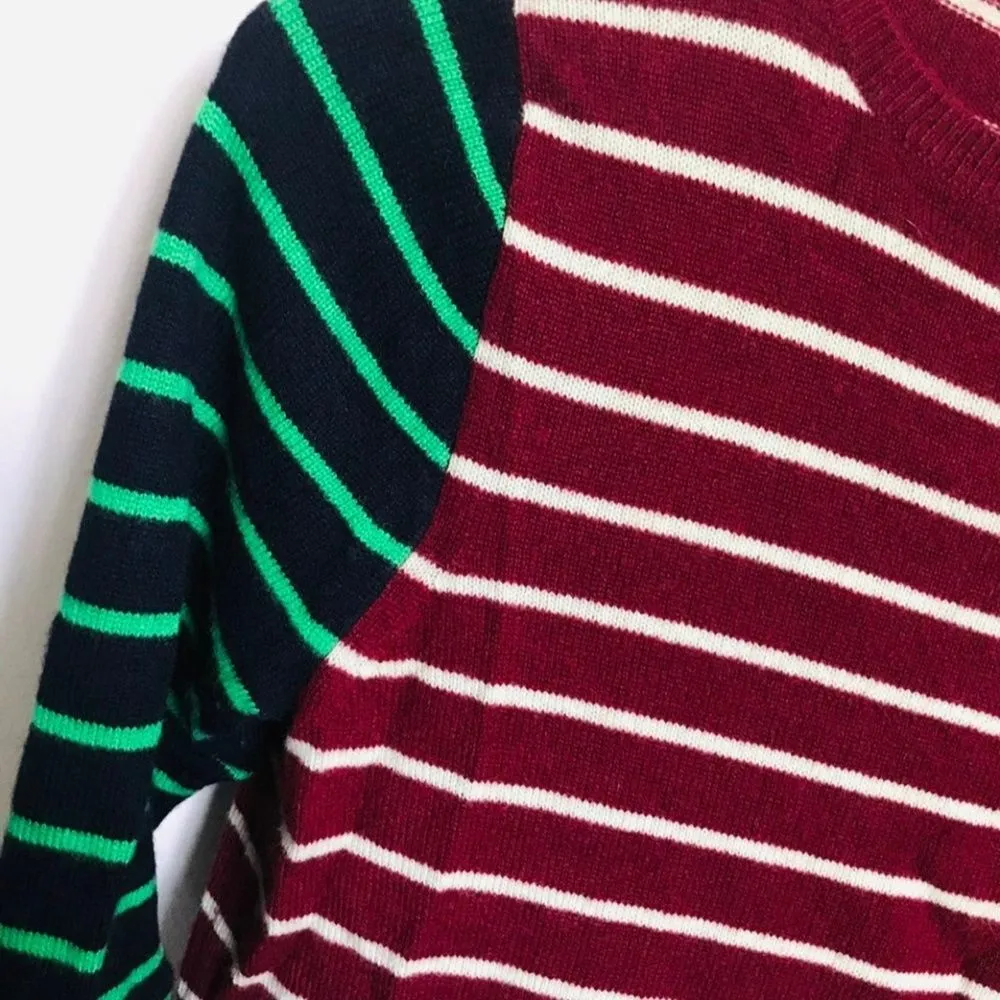 NWT j.crew stripe cashmere swwaterc - Image 2