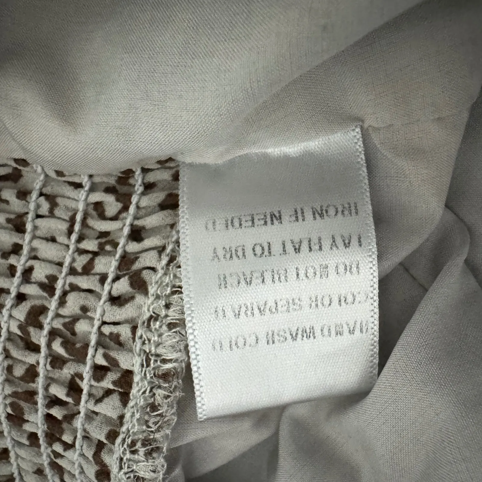 Altar'd‎ State Women's Leopard Print Long Sleeve Crop Top Square Neck S - Image 5