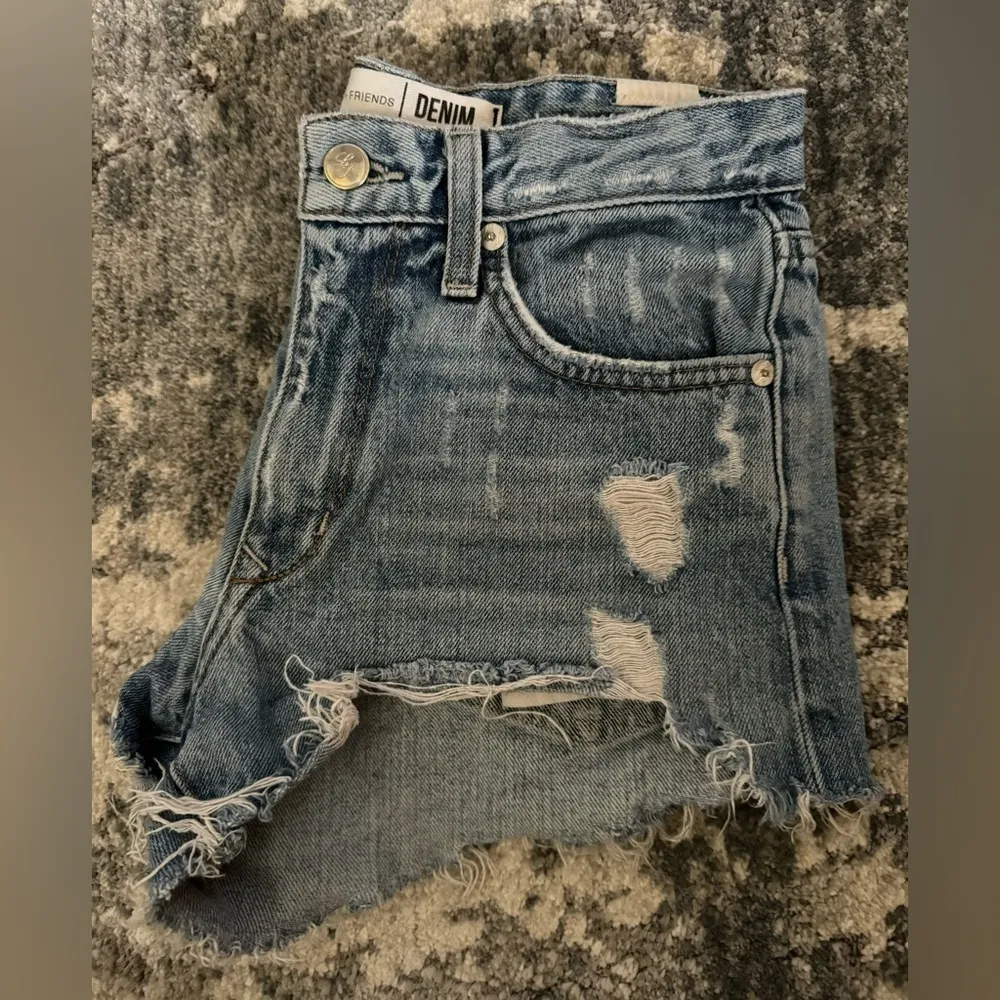 Lovers & Friends Denim Axel Shorts - Image 8