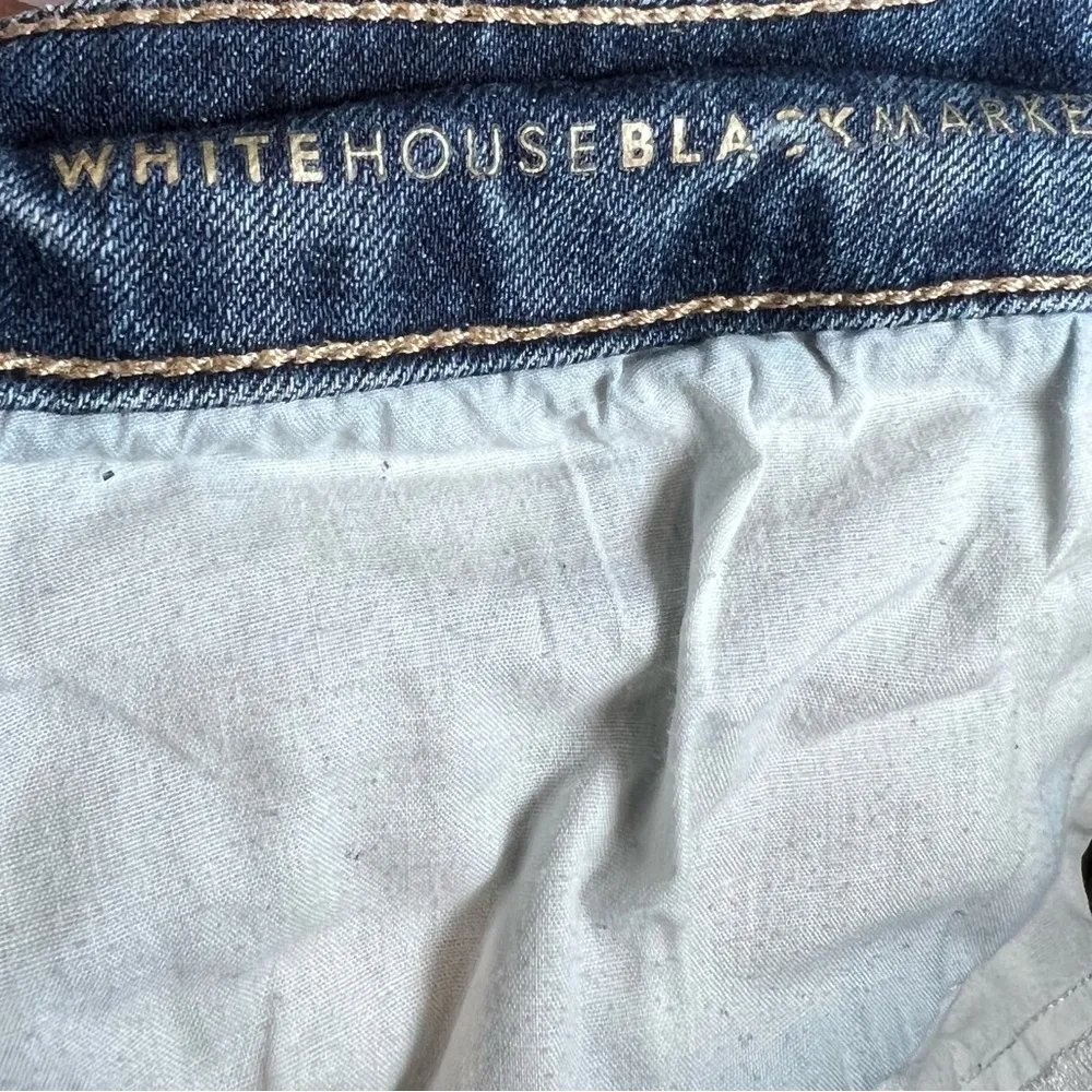 White House Black Market The Slim Crop jeans size 14 - Image 7