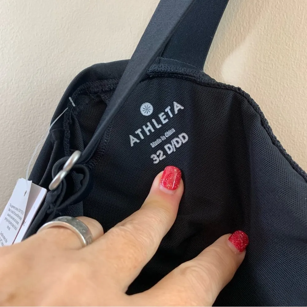 Athleta Black Pura Swim Beach Travel Black Dress - Image 10