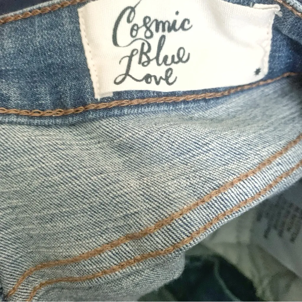 COSMIC BLUE LOVE Arianna High Rise Skinny Jean 25P Size undefined - Image 6