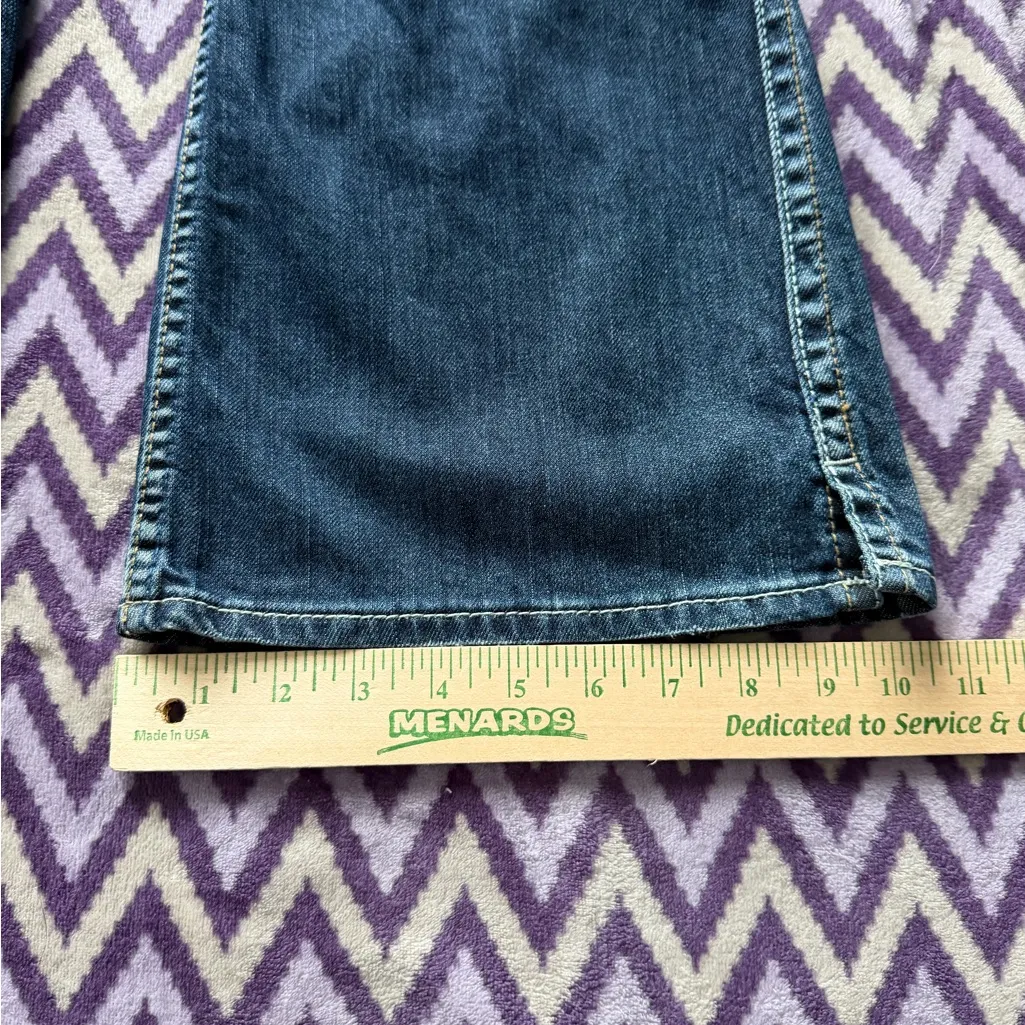 Silver Frances Flared Jeans Womens 32 x 33 Blue Distressed - Image 2