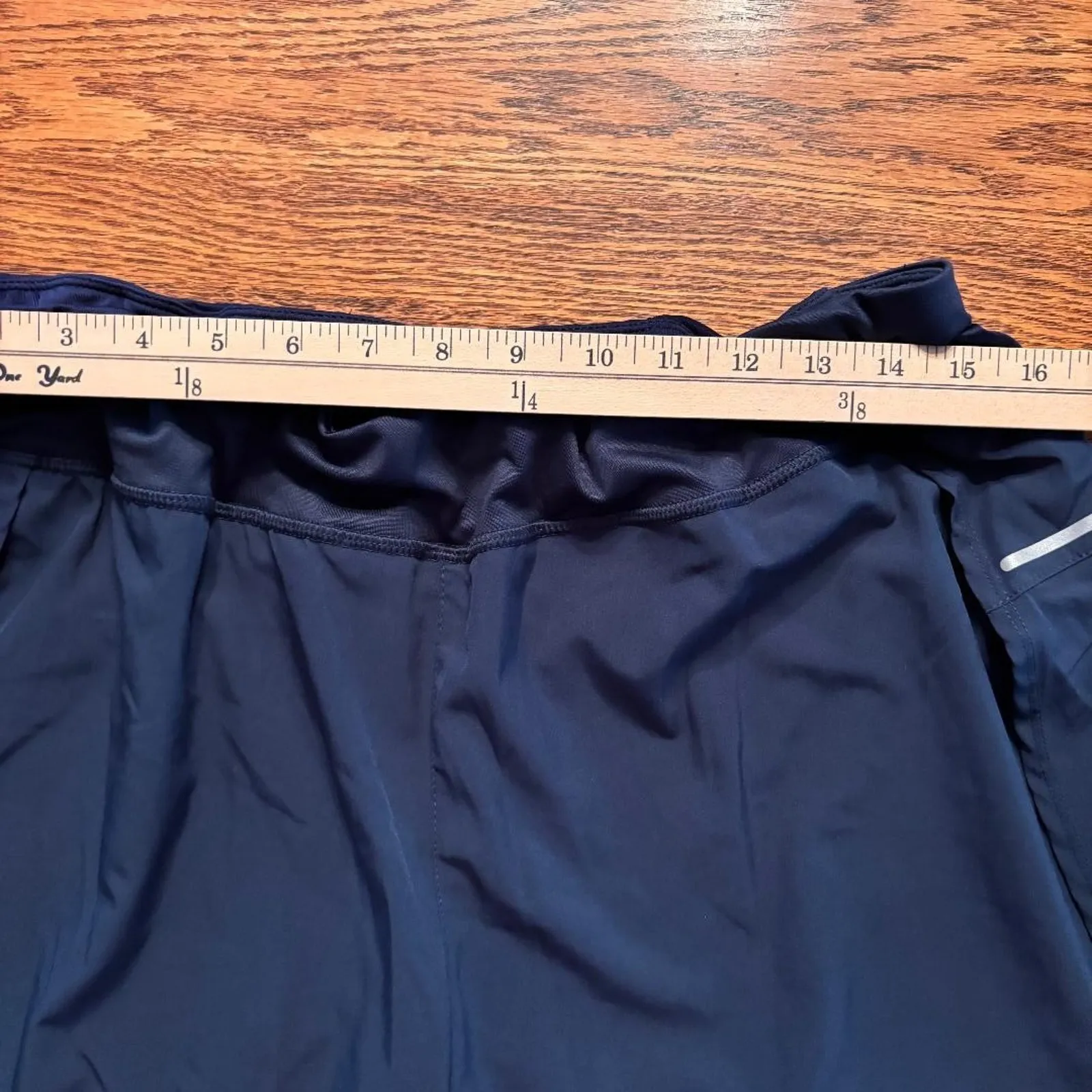 Avia Running Shorts Athletic Workout Blue Cove Lined Outer Shorts XL (16-18) - Image 6