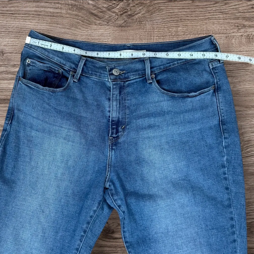 LEVI’S 505™ Straight Jeans Medium Wash (Ambiance) Women’s Size 14 Long (W32 L34) - Image 9