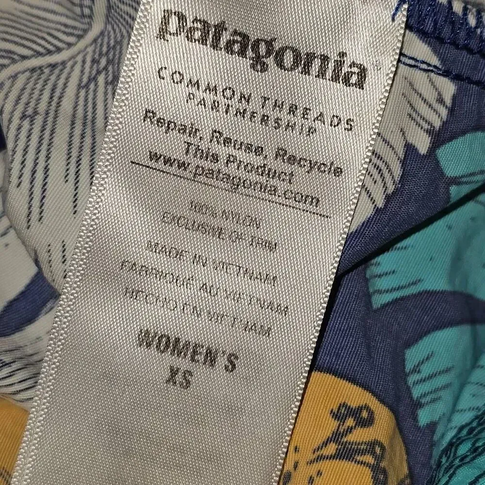 Patagonia Womens‎ Aloha Floral Baggies Skirt XS - Image 5