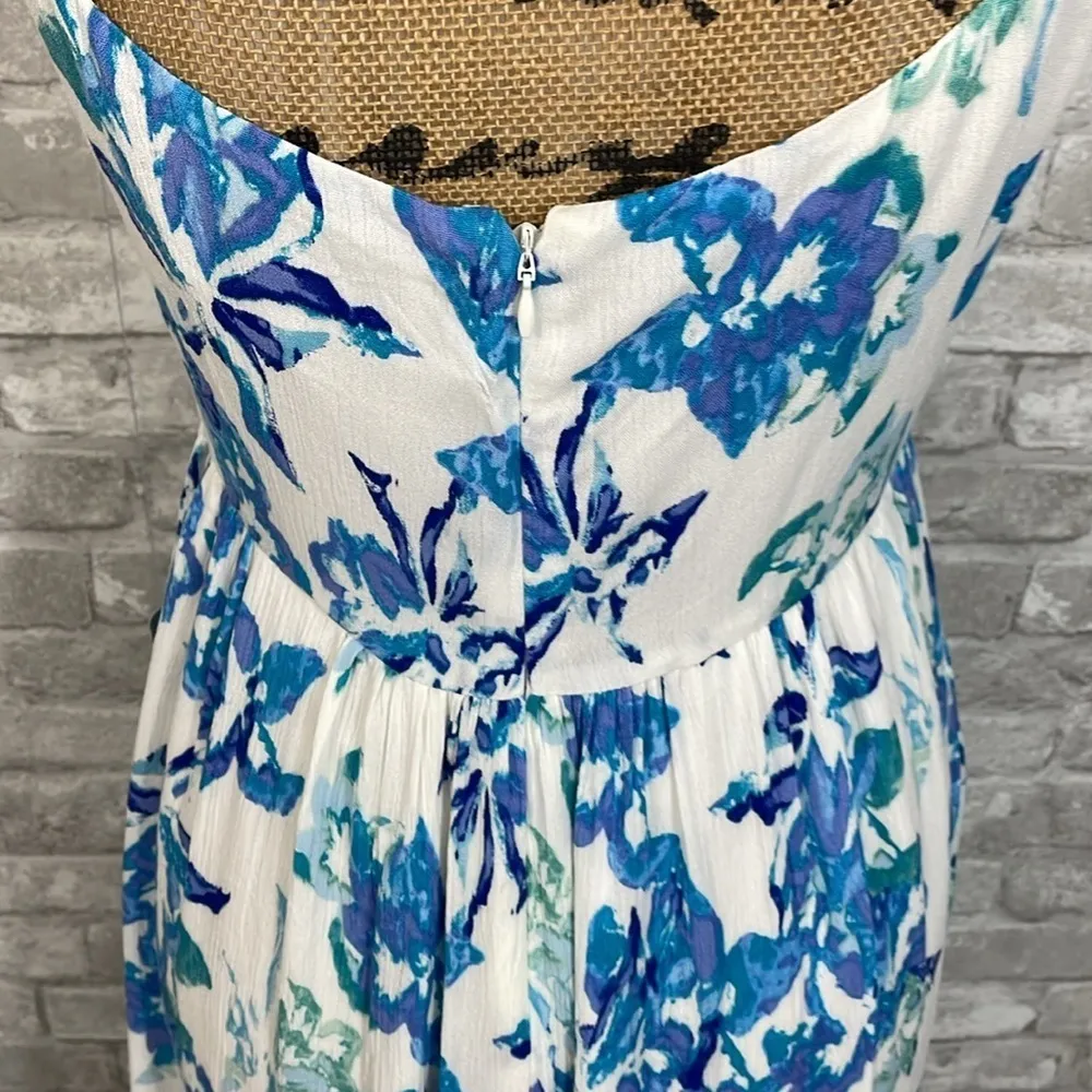 Charles Henry Floral MIDI Dress - Image 3