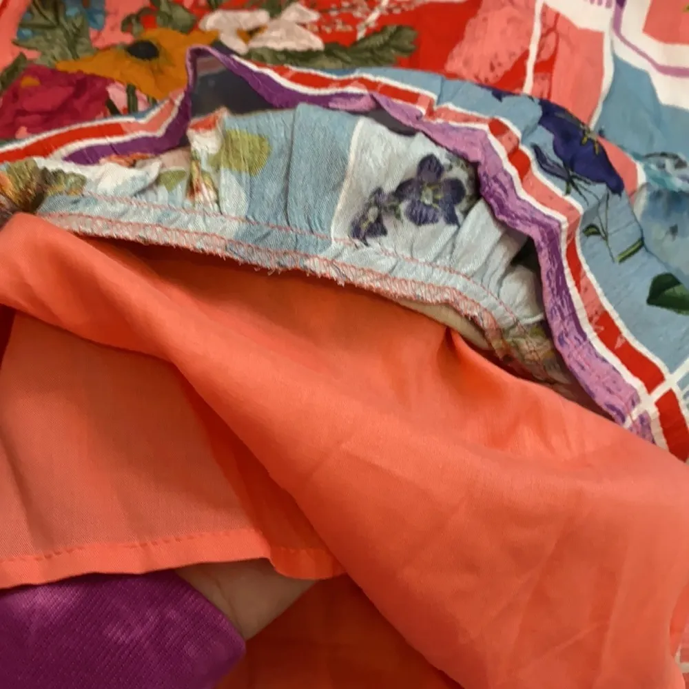 Tolani Collection Siana Patchwork Flounce Hem Dress - Image 11