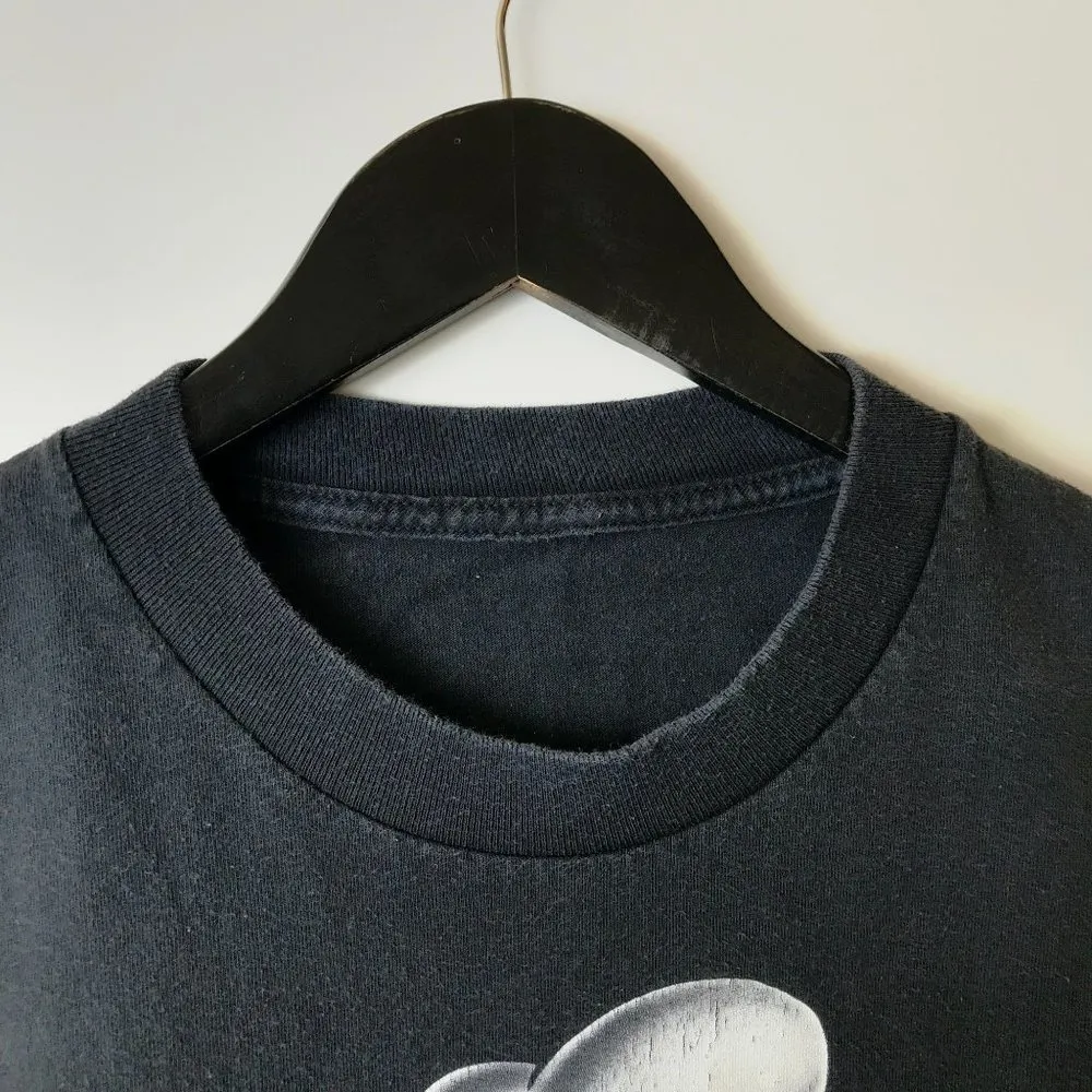 2009 Vintage Popeye Gangster Rap Tee T Shirt 00s The Sailor Man Cartoon Black XL - Image 3