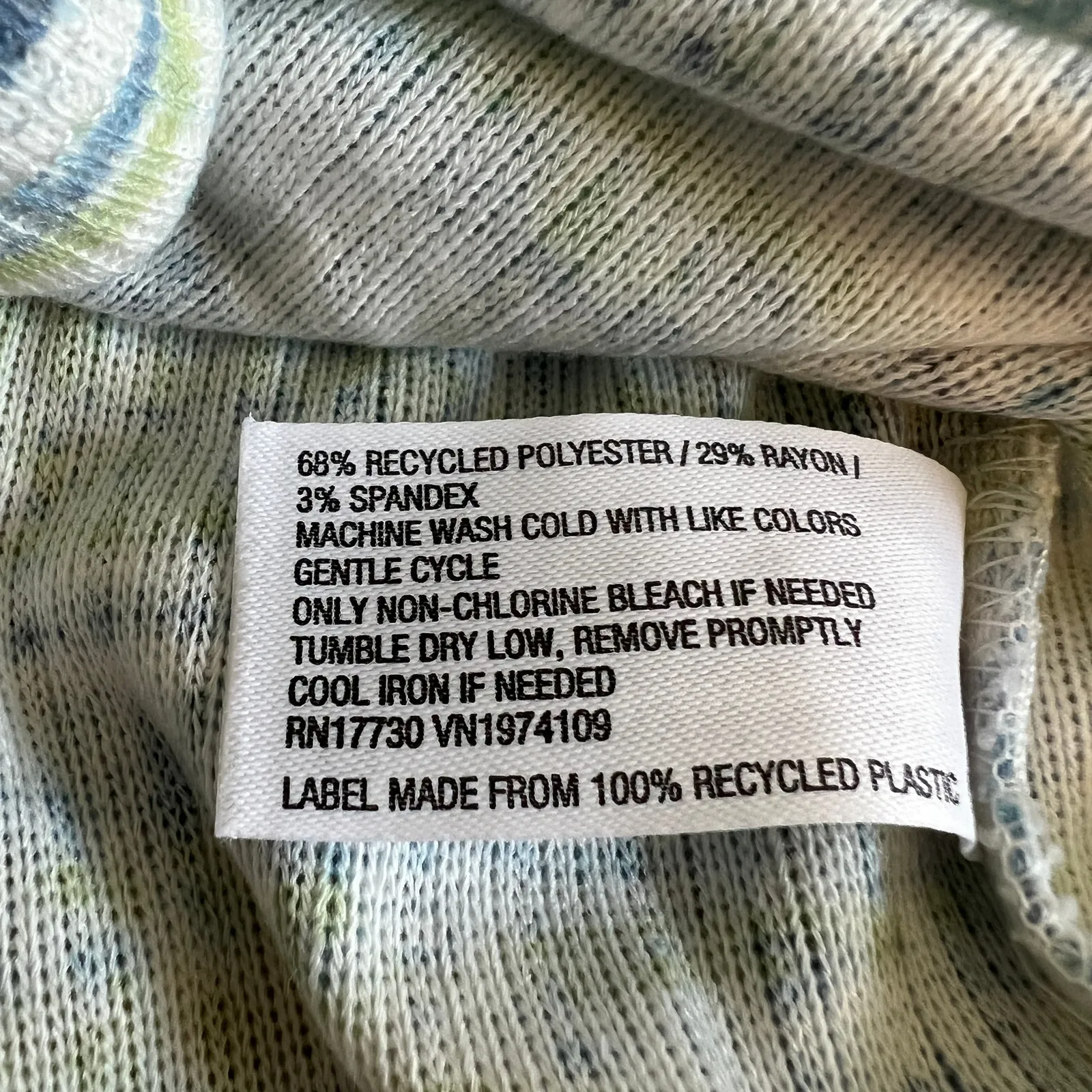 Colsie Women's Blue Space Dye Tank and Shorts Pajama Set - Image 12