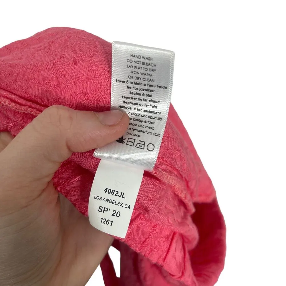 Nation LTD Fremont Flamingo Pink Leopard Un-Jogger Pants Pull On Womens XS - Image 8