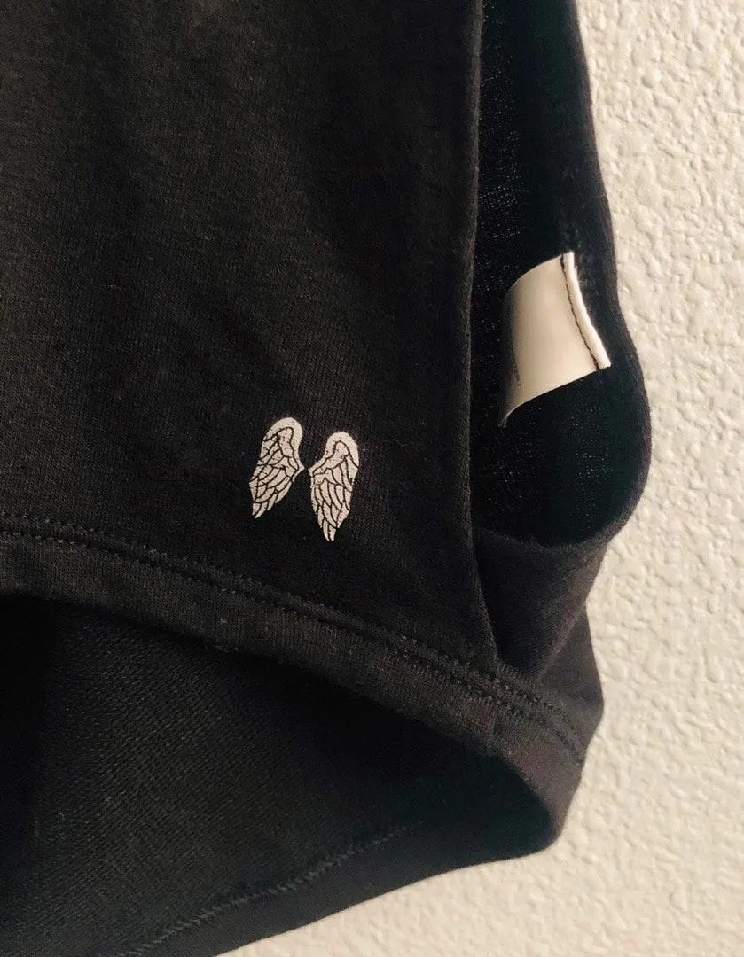 Sleeveless Hoodie Black - Image 6