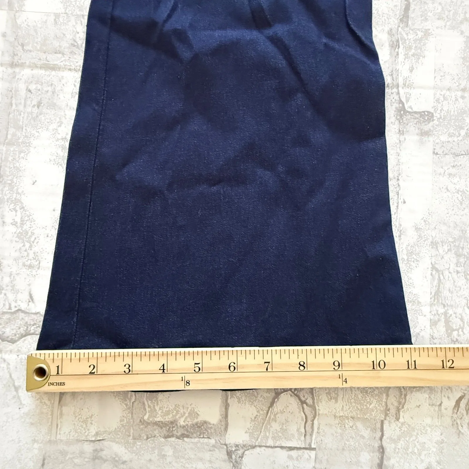 No Boundaries VTG  Y2K Blue Collared Belted Sleeveless Flared Jumpsuit Chic Sz 13 - Image 8