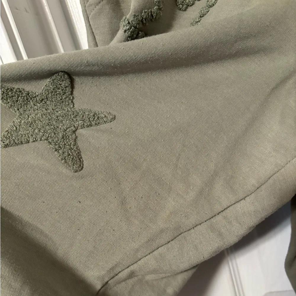 Pink Rose Women’s Star Sweatpants size large - Image 3