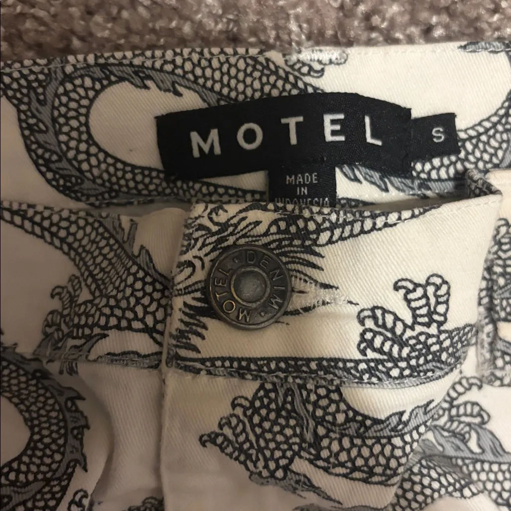 MOTEL ROCKS dragon rope jeans - Image 5