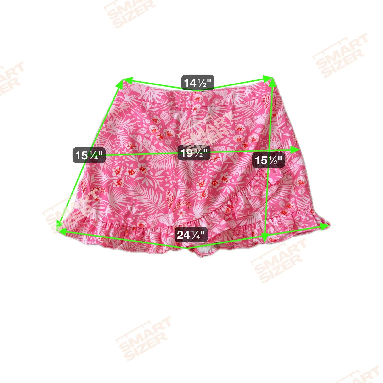 REVOLVE Lovers + Friends Juliet Skort Medium Sienna Tropical Hot Pink Floral - Image 8