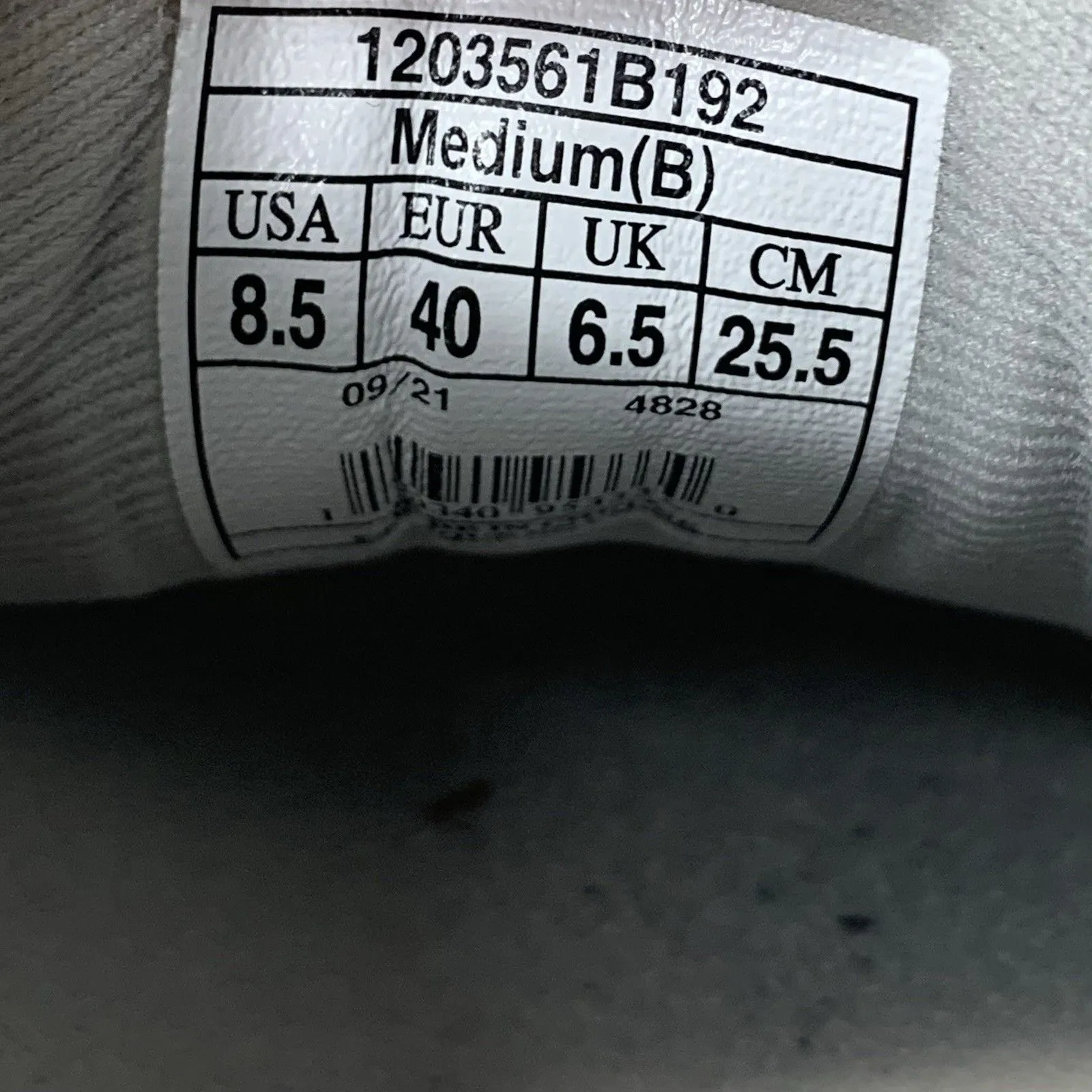 Brooks Ghost 14 1203561B192 White Running Shoes Sneakers Sz 8.5 B Coral Purple - Image 9