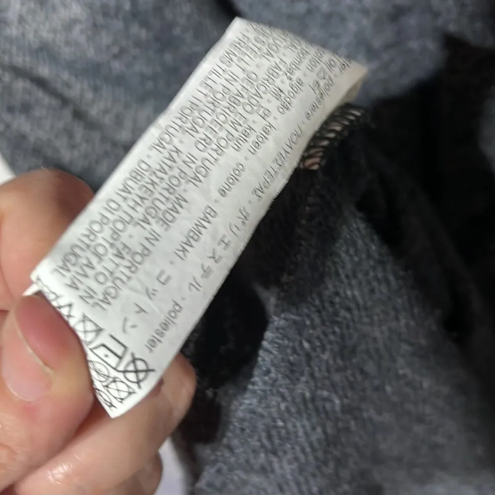 Oversized | Zara Gray Look at Me and See The Future Sweater Dress Small Gray - Image 10