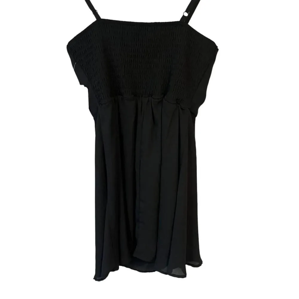 Lily Rose Sleeveless Dress Womens Medium Back Mini Spaghetti Strap Classic NEW - Image 10