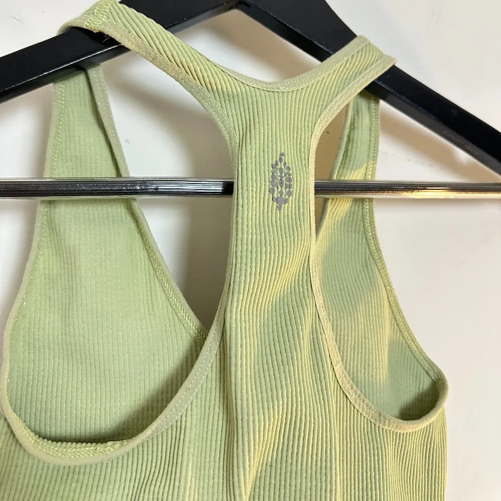 FREE PEOPLE Movement Free Throw Crop Top in Mint Size Small - Image 6