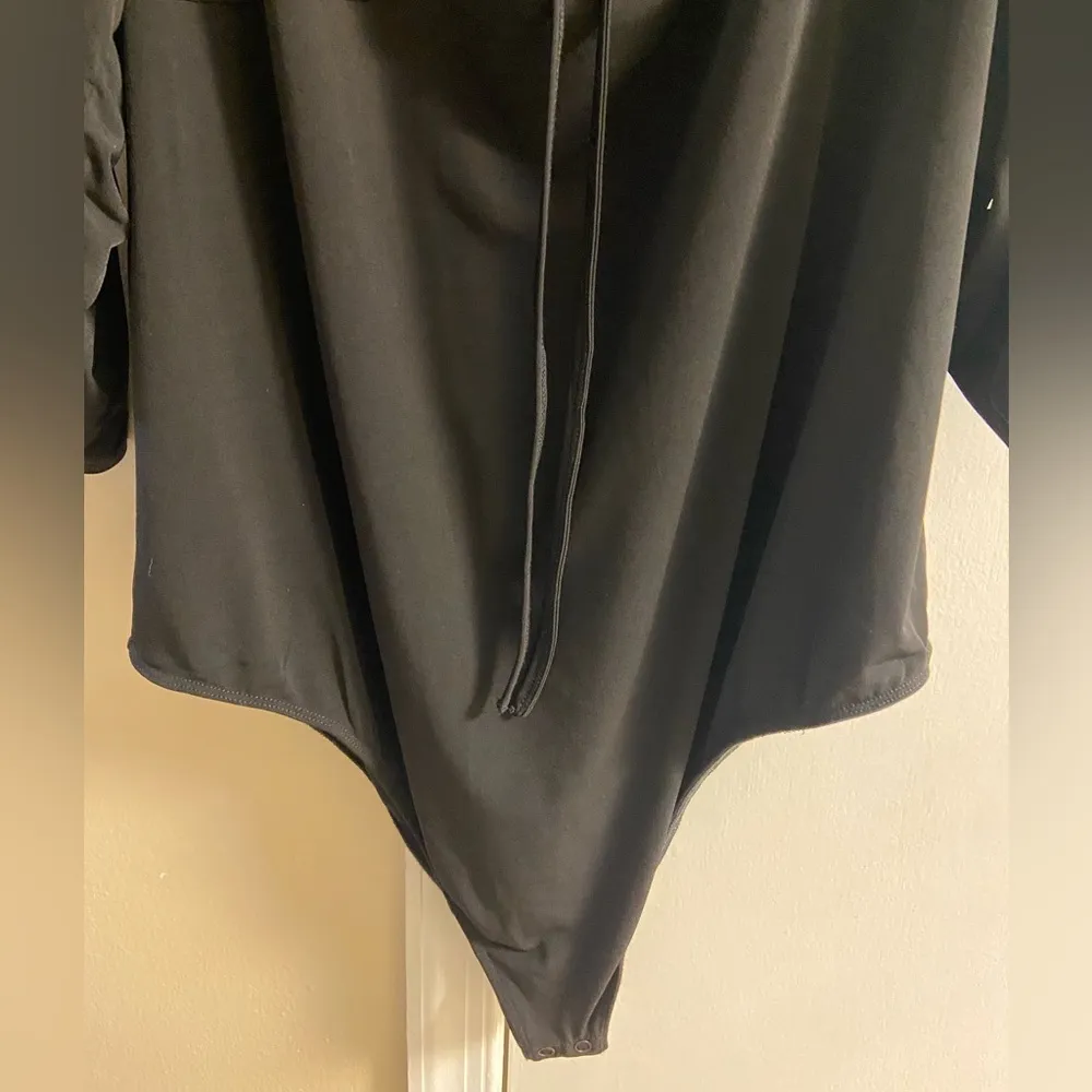 Torrid black bodysuit 3/4 sleeves stretchy 3X - Image 3