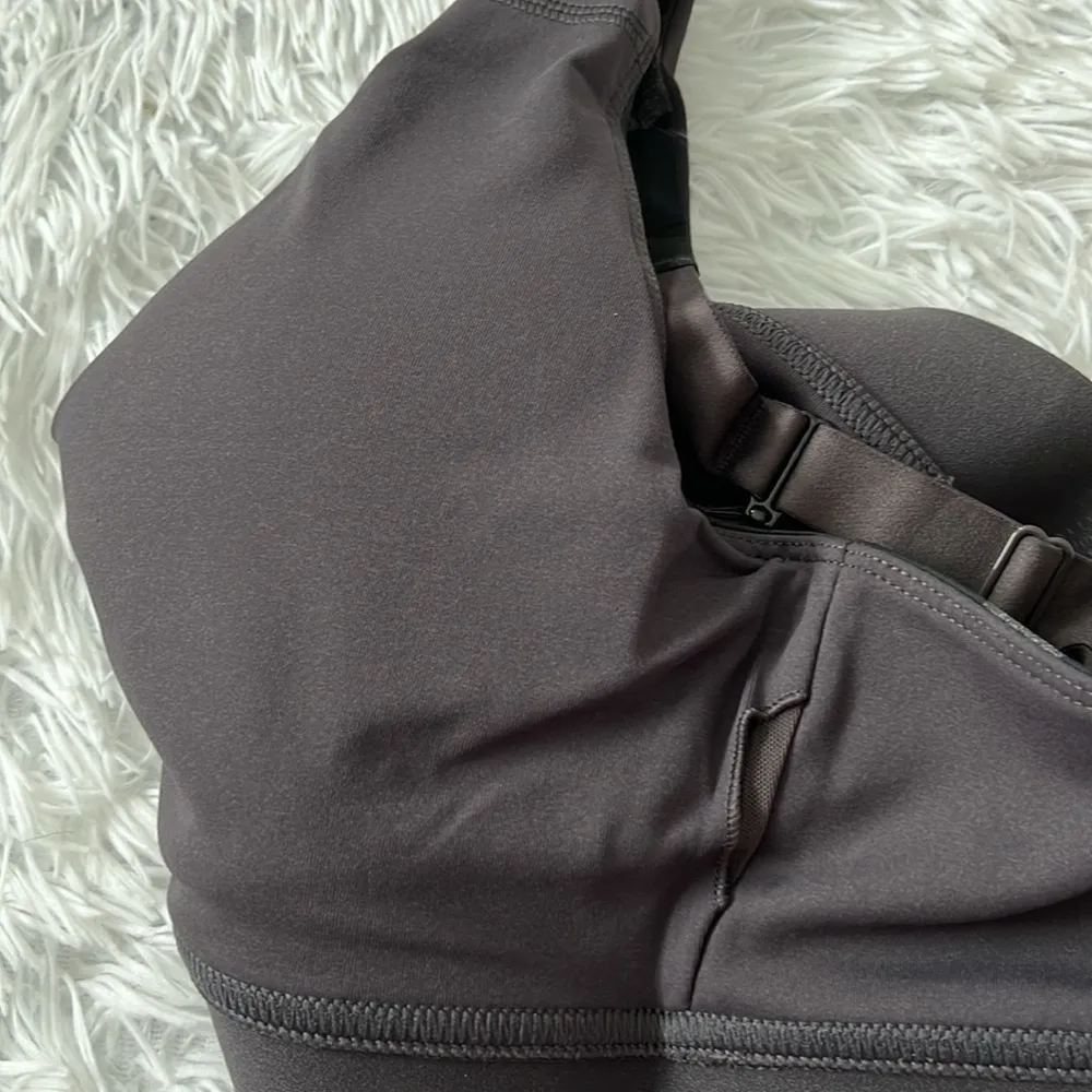 New FABLETICS Sports bra All Day Every Day in Charcoal Camp size Large - Image 14