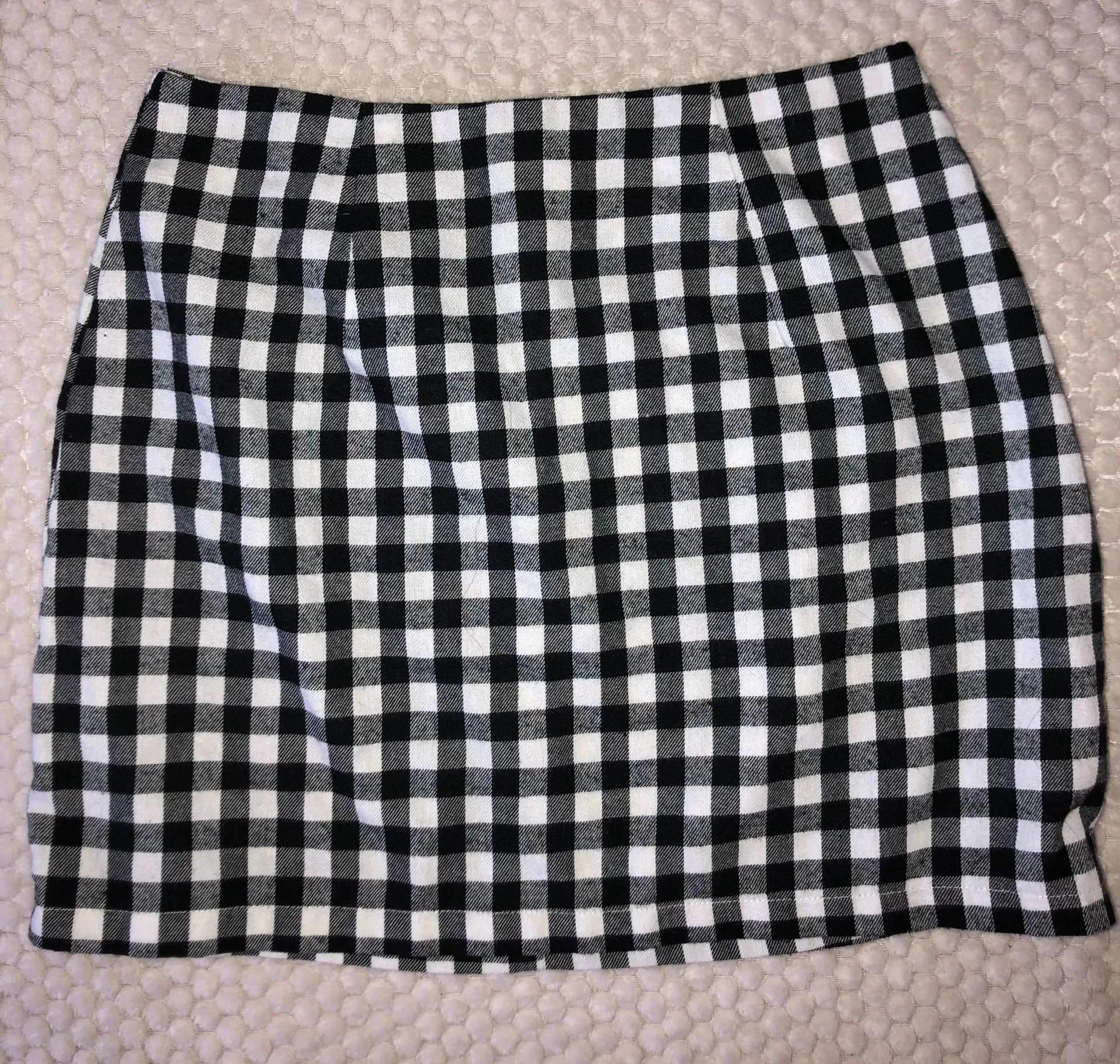Plaid Mini Skirt - Image 2
