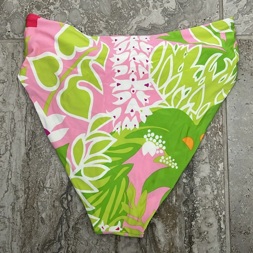 NEW Trina Turk La Palma High Waist Bikini Bottom, Size 6, New w/Tag Retail $88 - Image 4