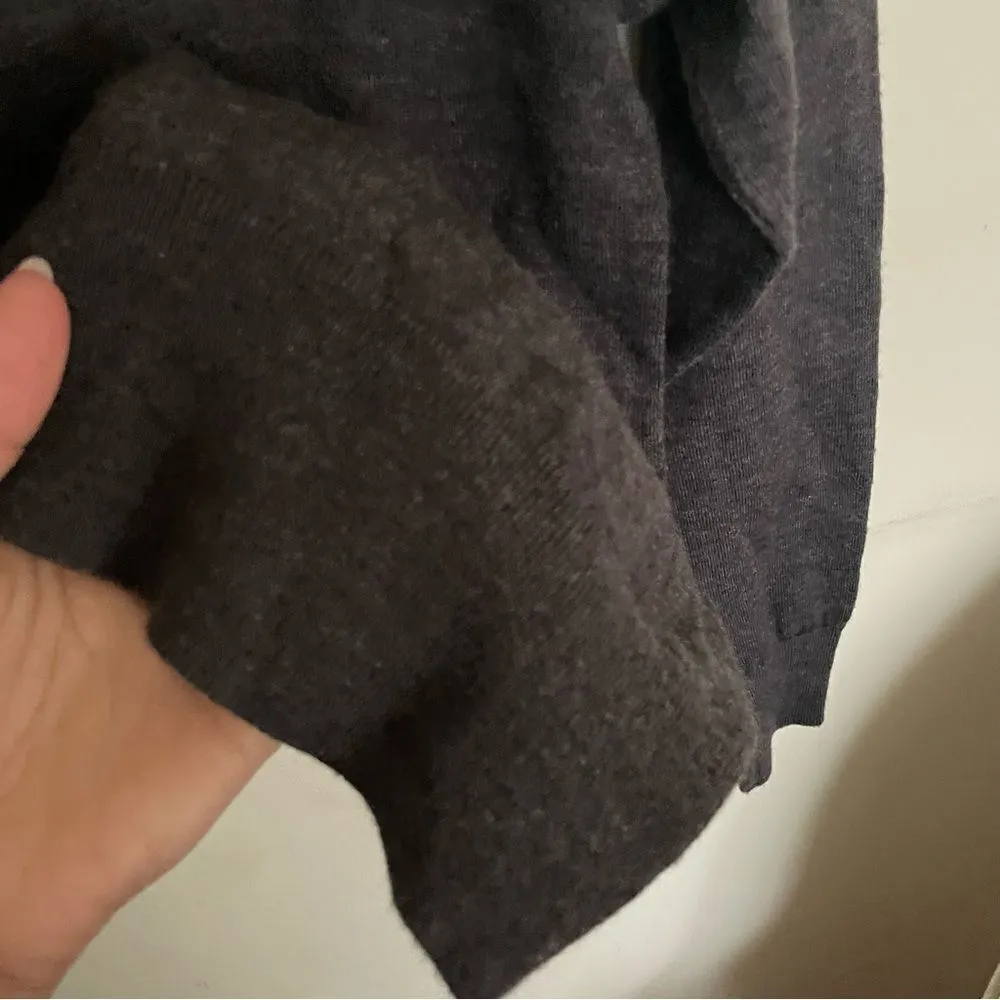 Everlane Lux Wool Gray Long Sleeve Scoop Neck Pullover Sweater- Size XS - Image 3