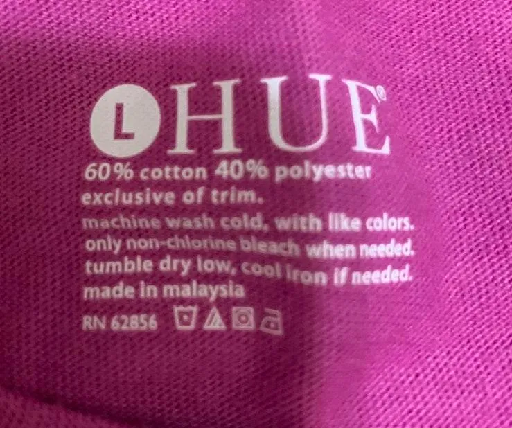 Pink Long Sleeve Large Sleepwear Pajama Top - Image 10