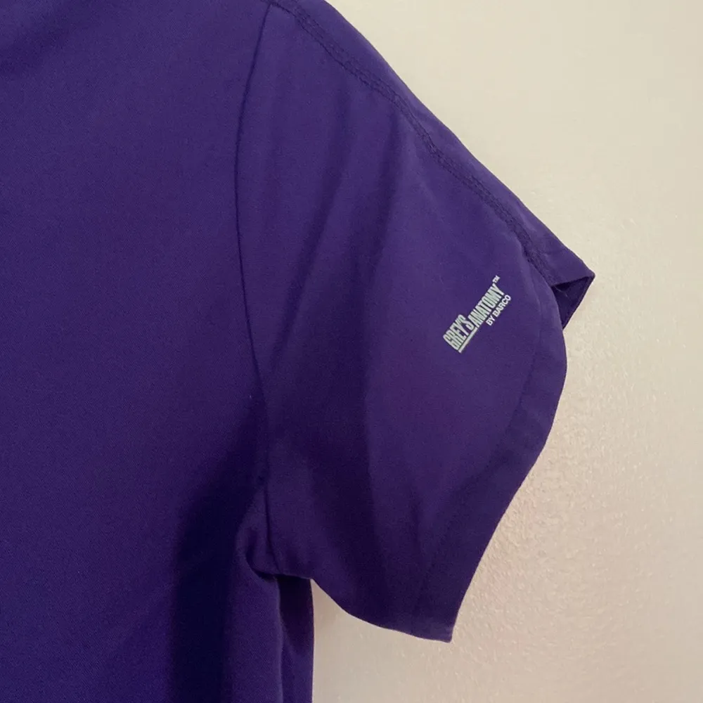 Grey’s Anatomy Professional Wear by BARCO Active Scrub Top Small Purple - Image 4
