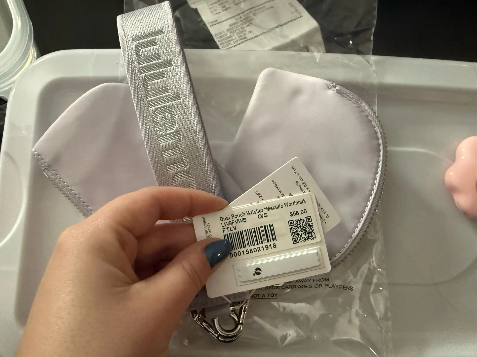 Lululemon Dual Pouch Wristlet - Image 2