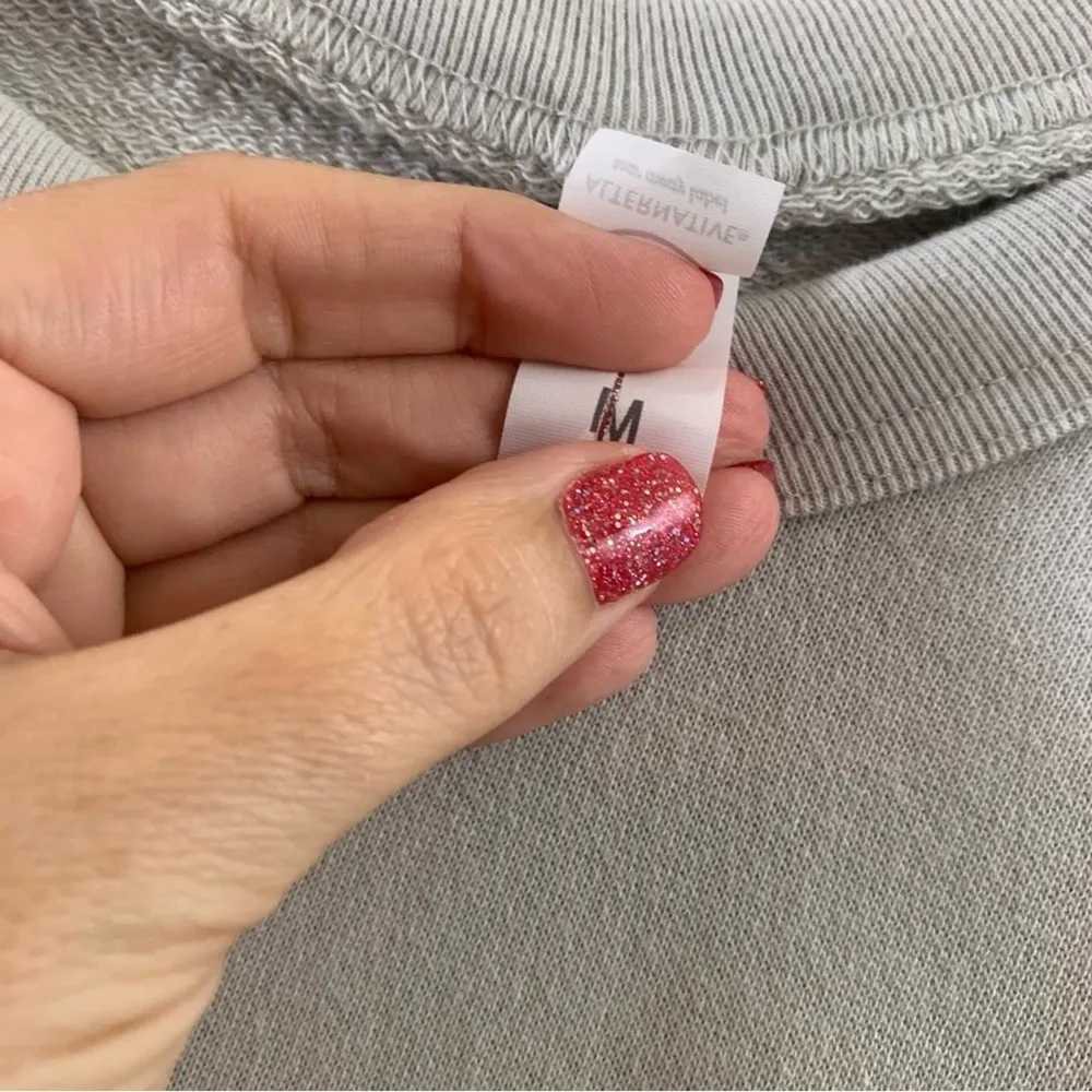 Alternative Living With Landyn Coordinates Light Gray Long sleeve Sweatshirt - Image 4