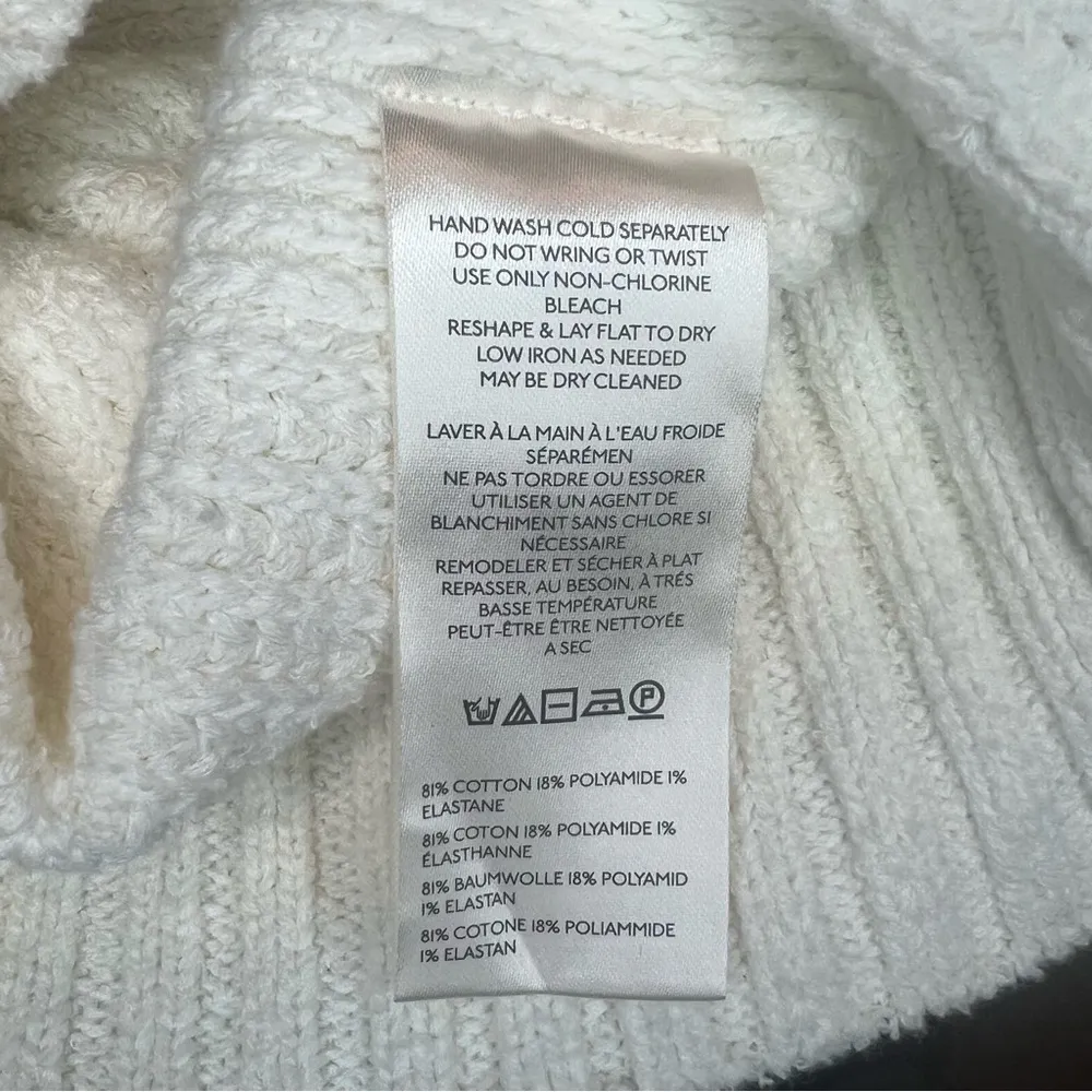 We The Free Still A Fan Pullover V Neck Reversible Sweater Size S - Image 10