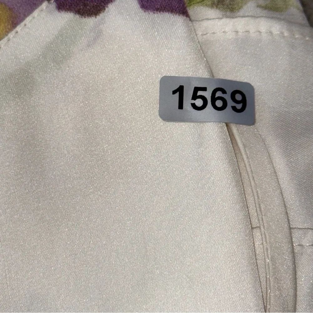 Show Me Your Mumu Women’s Size M Cream Floral Double Layered Y Back Tank Top - Image 10