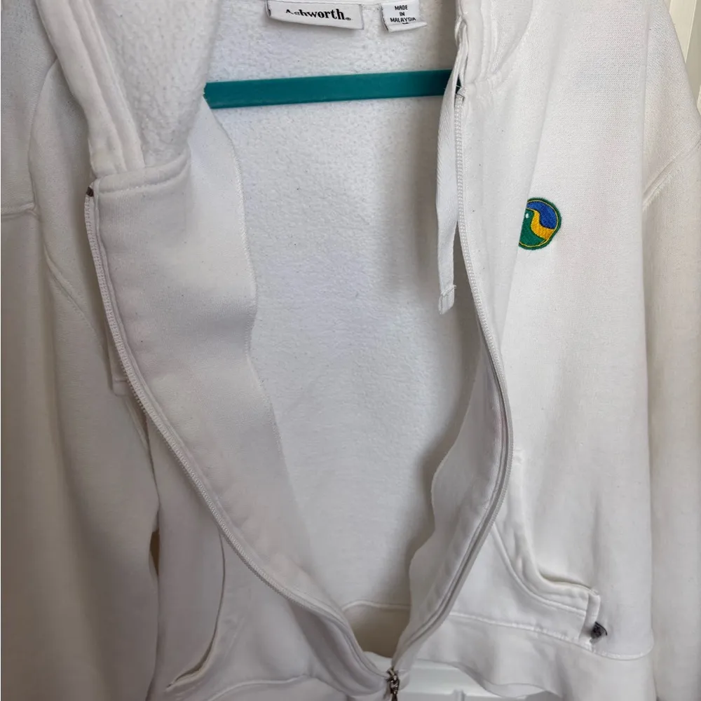 Ashworth Cropped zip up Hoodie - Image 6