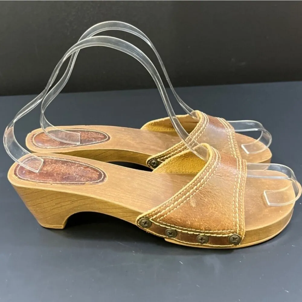 Montego Bay Club Women's Brown Shoes/Heeled Sandals Sz 6.5W SKU 4870 - Image 4