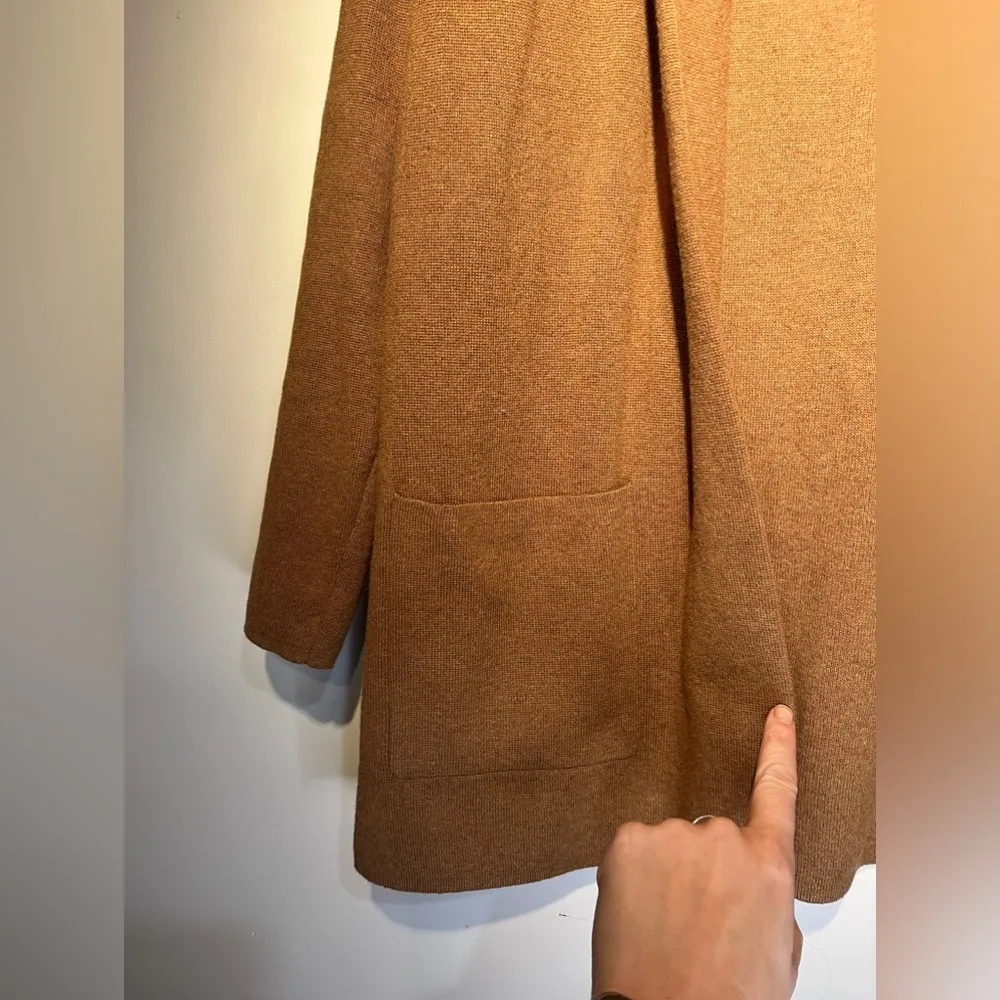 J. Crew Factory NWOT Sweater Blazer Tan X - Image 9