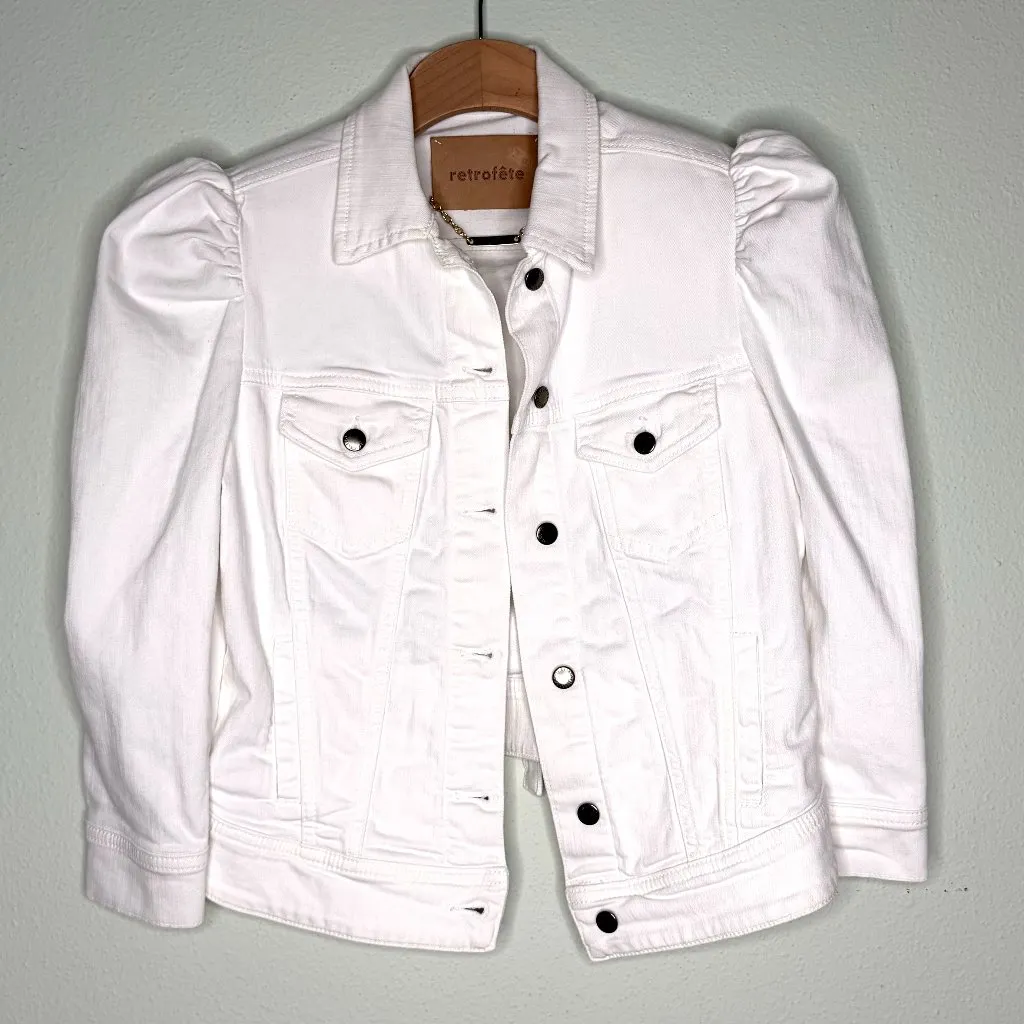 Retrofete Ada Jacket in White Size XS - Image 10
