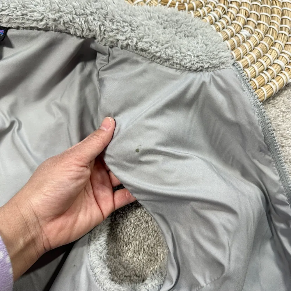 Patagonia Women’s Los Gatos Vest Full Zip Fuzzy Outdoor in Drifter Grey Size M - Image 15