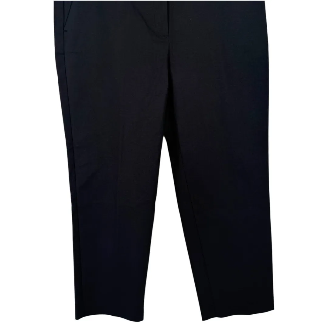 NWT LOFT Women's Riviera Slim Black Ankle Pants Size 14 Career Office Casual - Image 9