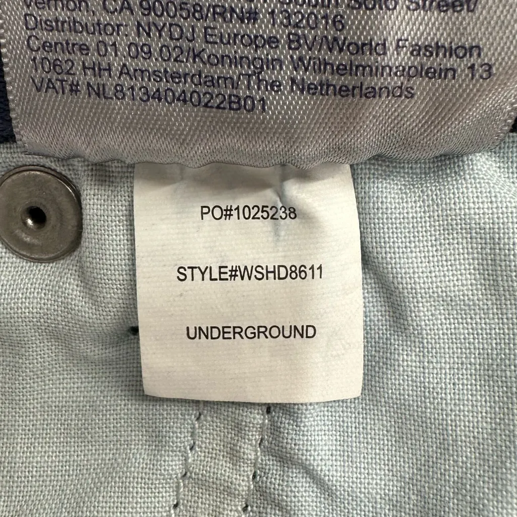 NYDJ Waist-Match Relaxed Flared Jeans size 2X in Underground Medium Wash Ankle - Image 14