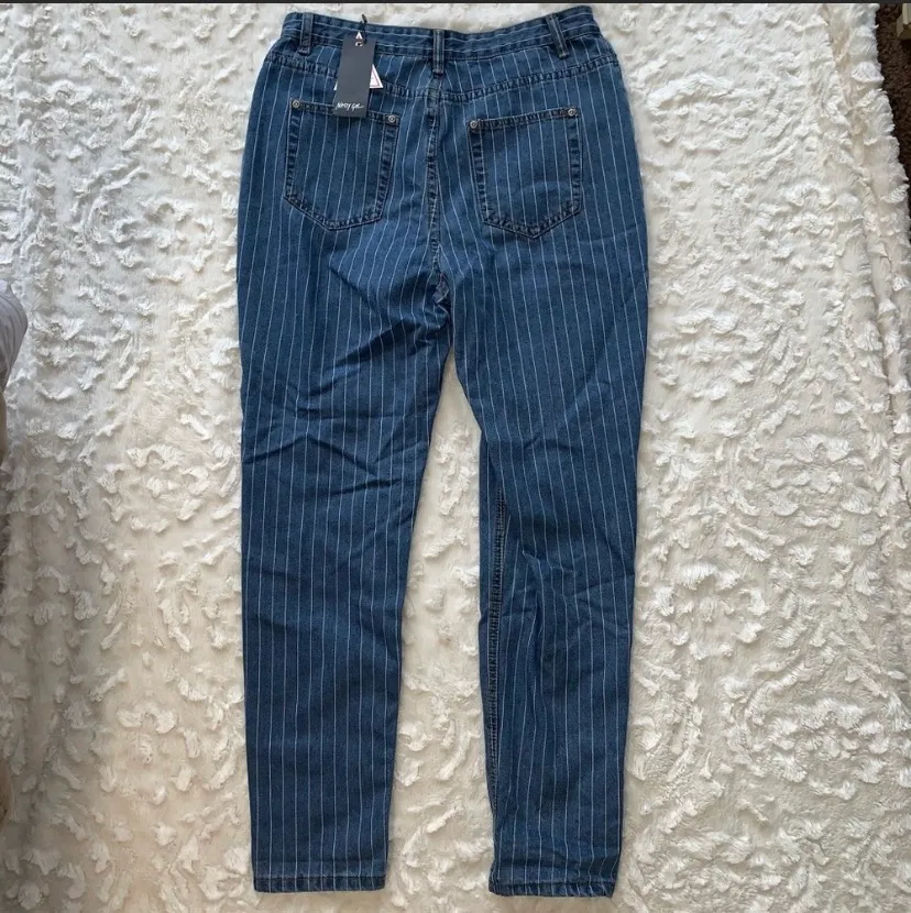 Striped Mom Jean - Image 2