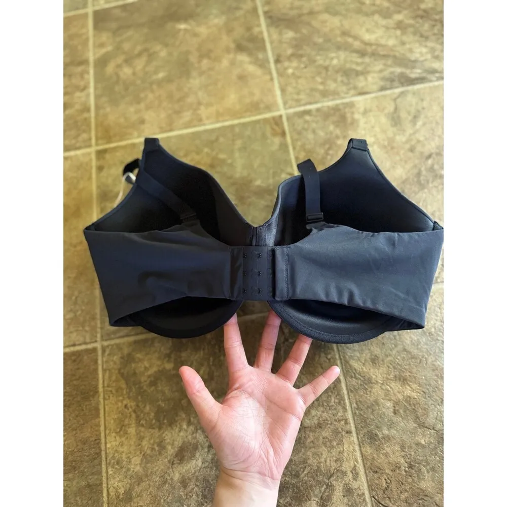 Skims Fits Everybody T-shirt Demi Bra Onyx Size 42DDD - Image 5